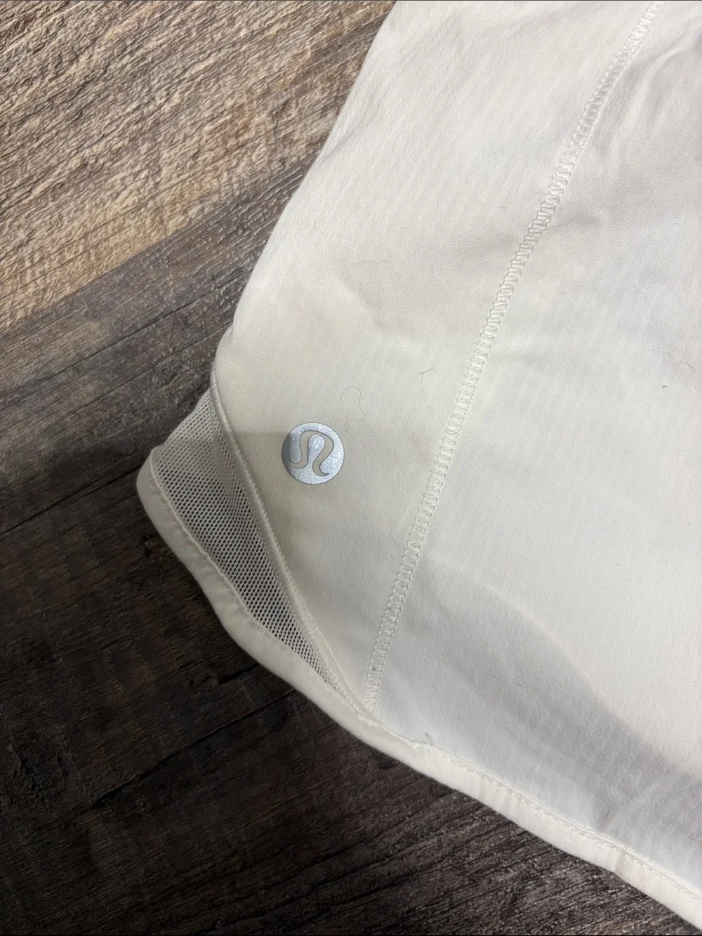 Women’s White Lululemon Athletic Shorts – Lightweight Activewear